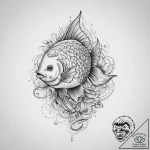 Tattoo sketch hands with a fish, artistic tat… – tattoo sketch (№1759836823_0, 07.10.2025 11:33) — tattoovalue.net