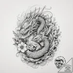 Tattoo sketch divine narrative, tattoo drawin… – tattoo sketch (№1759837039_0, 07.10.2025 11:37) — tattoovalue.net