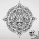 Tattoo sketch узор в виде дракона и воды, tat… – tattoo sketch (№1759838342_0, 07.10.2025 11:59) — tattoovalue.net