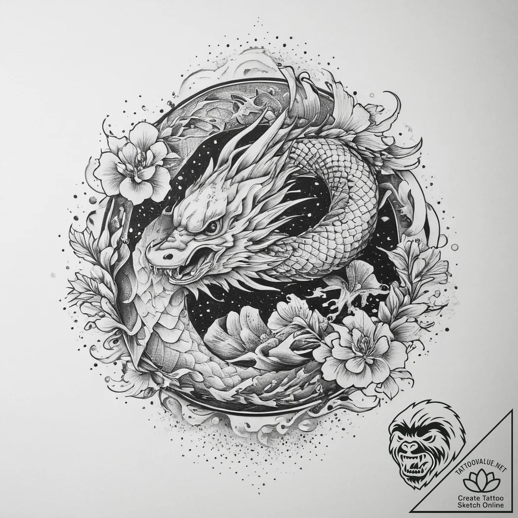 Tattoo sketch petrel, tattoo drawing outline,... - tattoo sketch (№1759838994_0, 07.10.2025 12:09) — tattoovalue.net