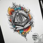 Tattoo sketch hands with a book, tattoo drawi… – tattoo sketch (№1759840961_0, 07.10.2025 12:42) — tattoovalue.net