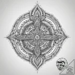 Tattoo sketch soldier with a futuristic weapo… – tattoo sketch (№1759841831_0, 07.10.2025 12:57) — tattoovalue.net