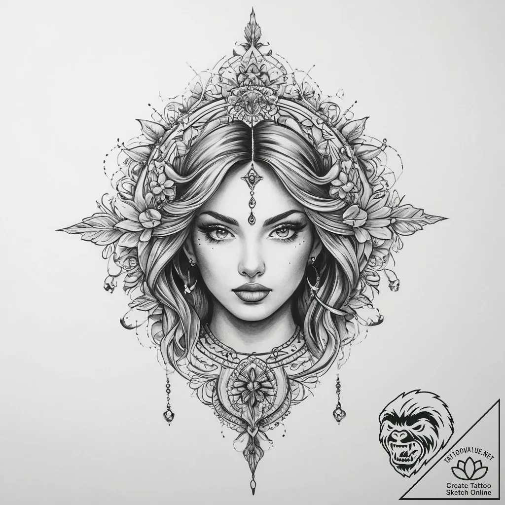 Tattoo sketch fan tattoo - tattoo sketch (№1759842483_0, 07.10.2025 13:08) — tattoovalue.net