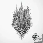 Tattoo sketch city – tattoo sketch (№1759843791_0, 07.10.2025 13:29) — tattoovalue.net
