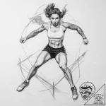 Tattoo sketch track and field hurdles, tattoo… – tattoo sketch (№1759846175_0, 07.10.2025 14:09) — tattoovalue.net