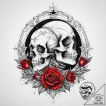 Tattoo sketch romantic starry sky with a tree… – tattoo sketch (№1759848355_0, 07.10.2025 14:45) — tattoovalue.net