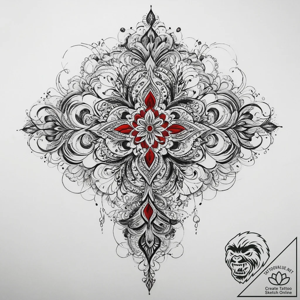 Tattoo sketch fake, tattoo sketch design, on... - tattoo sketch (№1759849868_0, 07.10.2025 15:11) — tattoovalue.net