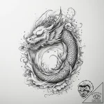 Tattoo sketch cod, tattoo flash sheet design,… – tattoo sketch (№1759850083_0, 07.10.2025 15:14) — tattoovalue.net