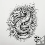 Tattoo sketch cosmic origin, concept art for… – tattoo sketch (№1759850731_0, 07.10.2025 15:25) — tattoovalue.net