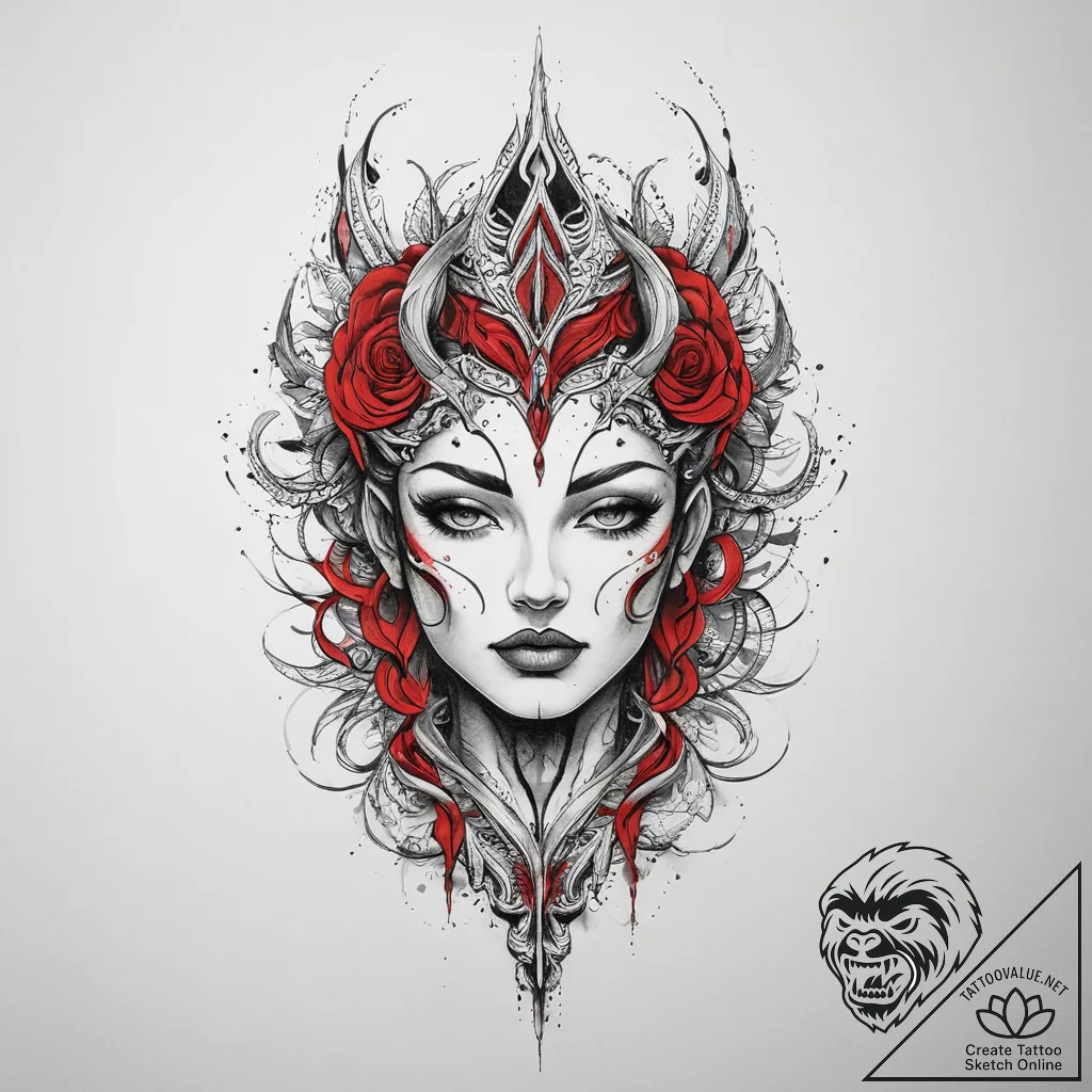 Tattoo sketch gold, tattoo sketch design, rou... - tattoo sketch (№1759852898_0, 07.10.2025 16:01) — tattoovalue.net