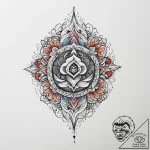 Tattoo sketch elegant script, tattoo line art… – tattoo sketch (№1759855942_0, 07.10.2025 16:52) — tattoovalue.net