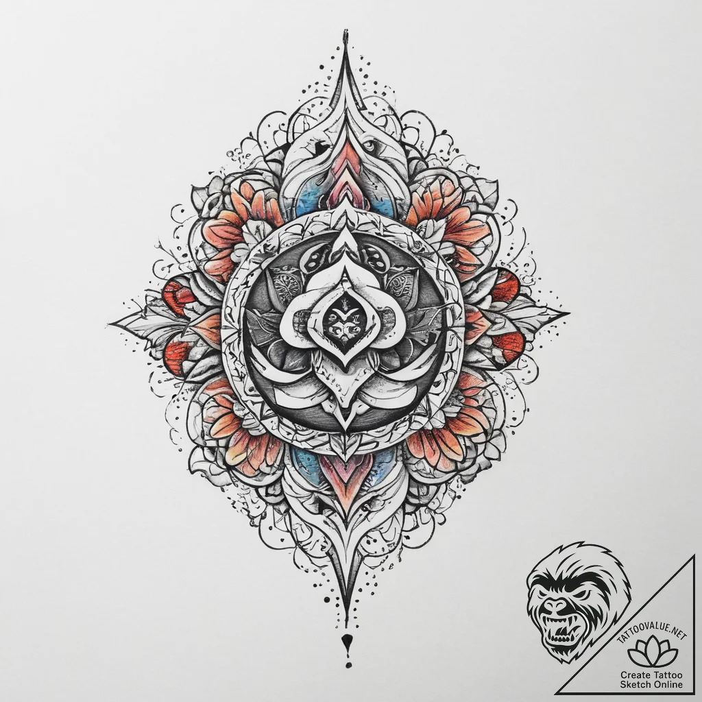 Tattoo sketch elegant script, tattoo line art... - tattoo sketch (№1759855942_0, 07.10.2025 16:52) — tattoovalue.net
