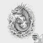 Tattoo sketch red, tattoo line art, clean lin… – tattoo sketch (№1759857237_0, 07.10.2025 17:13) — tattoovalue.net