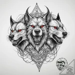 Tattoo sketch cerberus tattoo, tattoo drawing… – tattoo sketch (№1759863090_0, 07.10.2025 18:51) — tattoovalue.net