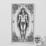 Tattoo sketch tarot card hanged man, artistic… – tattoo sketch (№1759866334_0, 07.10.2025 19:45) — tattoovalue.net
