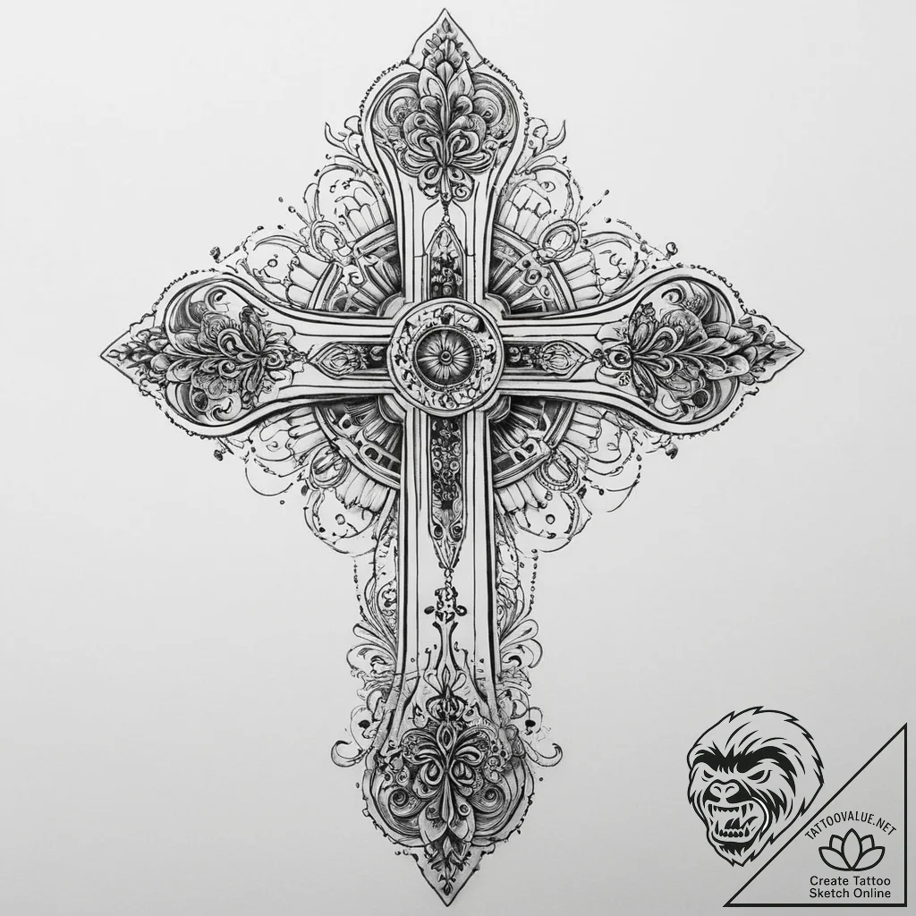 Tattoo sketch ornamental узор на спине, tatto... - tattoo sketch (№1759866767_0, 07.10.2025 19:52) — tattoovalue.net