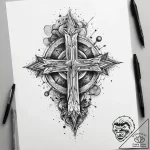 Tattoo sketch cosmic ground, tattoo sketch de… – tattoo sketch (№1759868732_0, 07.10.2025 20:25) — tattoovalue.net