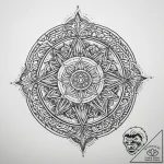 Tattoo sketch узор в виде молота, concept art… – tattoo sketch (№1759869380_0, 07.10.2025 20:36) — tattoovalue.net