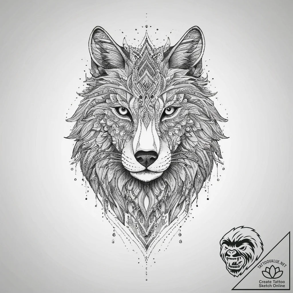 Tattoo sketch whiting, ink illustration for t... - tattoo sketch (№1759874577_0, 07.10.2025 22:02) — tattoovalue.net