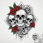 Tattoo sketch cosmic existence, tattoo flash… – tattoo sketch (№1759875879_0, 07.10.2025 22:24) — tattoovalue.net