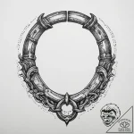 Tattoo sketch blacksmith horseshoe, tattoo fl… – tattoo sketch (№1759876743_0, 07.10.2025 22:39) — tattoovalue.net