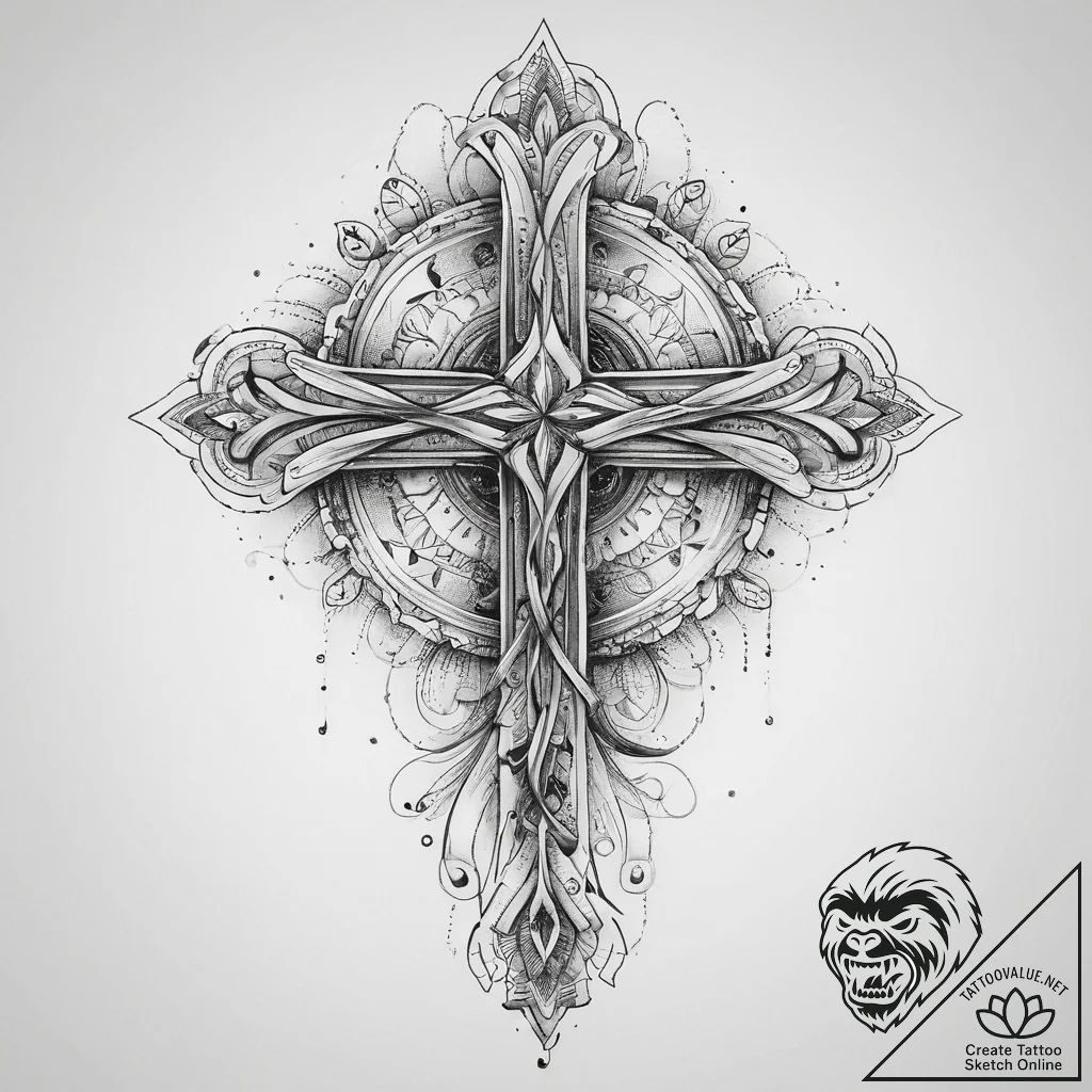 Tattoo sketch universe, tattoo line art, fine... - tattoo sketch (№1759878685_0, 07.10.2025 23:11) — tattoovalue.net