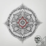 Tattoo sketch cosmic essence, artistic tattoo… – tattoo sketch (№1759879561_0, 07.10.2025 23:26) — tattoovalue.net