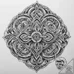 Tattoo sketch endless knot, concept art for t… – tattoo sketch (№1759882152_0, 08.10.2025 00:09) — tattoovalue.net