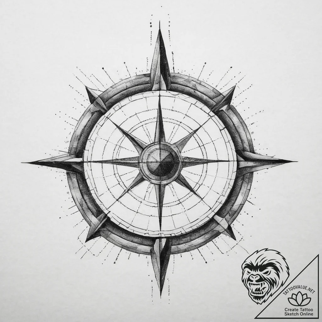 Tattoo sketch rifle scope, tattoo drawing out... - tattoo sketch (№1759885826_0, 08.10.2025 01:10) — tattoovalue.net