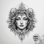 Tattoo sketch sacred story, artistic tattoo s… – tattoo sketch (№1759886258_0, 08.10.2025 01:17) — tattoovalue.net