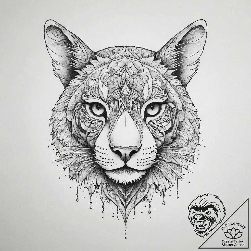 Tattoo sketch cute animal tattoo, tattoo line... - tattoo sketch (№1759887773_0, 08.10.2025 01:42) — tattoovalue.net