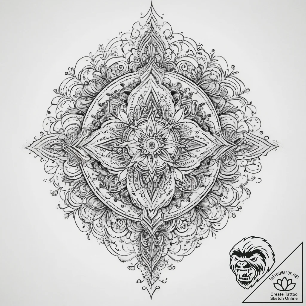Tattoo sketch passion, ink illustration for t... - tattoo sketch (№1759890588_0, 08.10.2025 02:29) — tattoovalue.net