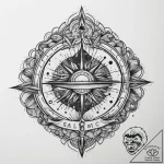Tattoo sketch cosmic spring, tattoo sketch de… – tattoo sketch (№1759896448_0, 08.10.2025 04:07) — tattoovalue.net
