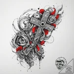 Tattoo sketch worm, tattoo line art, trash po… – tattoo sketch (№1759896879_0, 08.10.2025 04:14) — tattoovalue.net