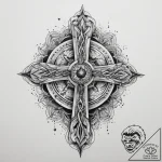 Tattoo sketch blessed universe, tattoo flash… – tattoo sketch (№1759899265_0, 08.10.2025 04:54) — tattoovalue.net
