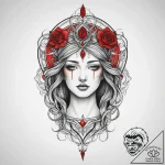 Tattoo sketch holy beginning, tattoo drawing… – tattoo sketch (№1759907891_0, 08.10.2025 07:18) — tattoovalue.net