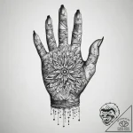 Tattoo sketch hands with a pen, tattoo sketch… – tattoo sketch (№1759908324_0, 08.10.2025 07:25) — tattoovalue.net