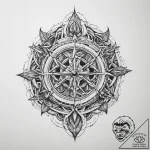 Tattoo sketch cycle – tattoo sketch (№1759909231_0, 08.10.2025 07:40) — tattoovalue.net