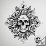 Tattoo sketch cosmic beginning, tattoo drawin… – tattoo sketch (№1759909676_0, 08.10.2025 07:47) — tattoovalue.net