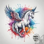 Tattoo sketch pegasus tattoo, artistic tattoo… – tattoo sketch (№1759910326_0, 08.10.2025 07:58) — tattoovalue.net