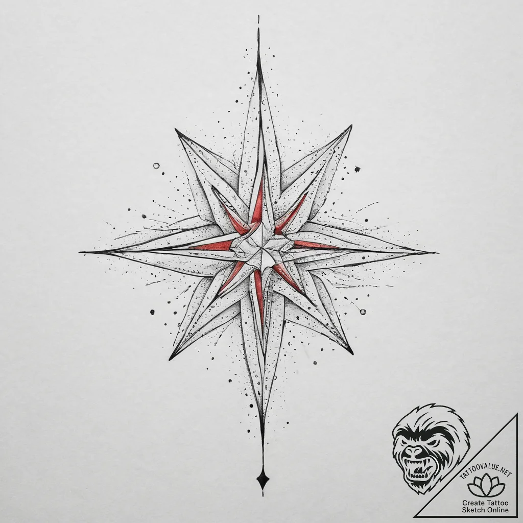 Tattoo sketch stars on knees, tattoo line art... - tattoo sketch (№1759919004_0, 08.10.2025 10:23) — tattoovalue.net