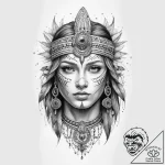 Tattoo sketch sacred valley – tattoo sketch (№1759920736_0, 08.10.2025 10:52) — tattoovalue.net