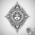 Tattoo sketch cosmic spirit, tattoo sketch de… – tattoo sketch (№1759922688_0, 08.10.2025 11:24) — tattoovalue.net