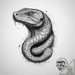 Tattoo sketch taipan – tattoo sketch (№1759922903_0, 08.10.2025 11:28) — tattoovalue.net