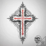 Tattoo sketch faith lettering, tattoo line ar… – tattoo sketch (№1759923765_0, 08.10.2025 11:42) — tattoovalue.net