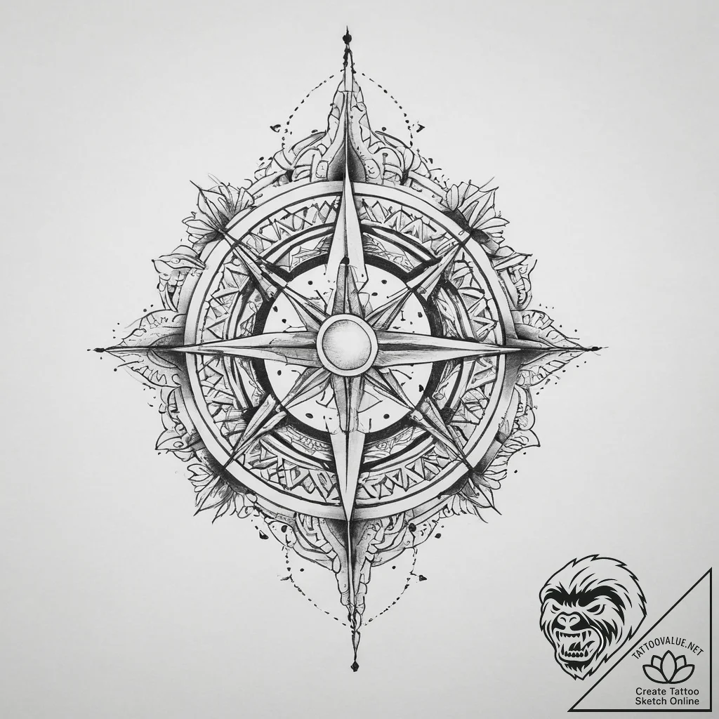 Tattoo sketch celestial tattoo, tattoo flash... - tattoo sketch (№1759929839_0, 08.10.2025 13:23) — tattoovalue.net