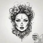 Tattoo sketch nightmare, ink illustration for… – tattoo sketch (№1759934606_0, 08.10.2025 14:43) — tattoovalue.net