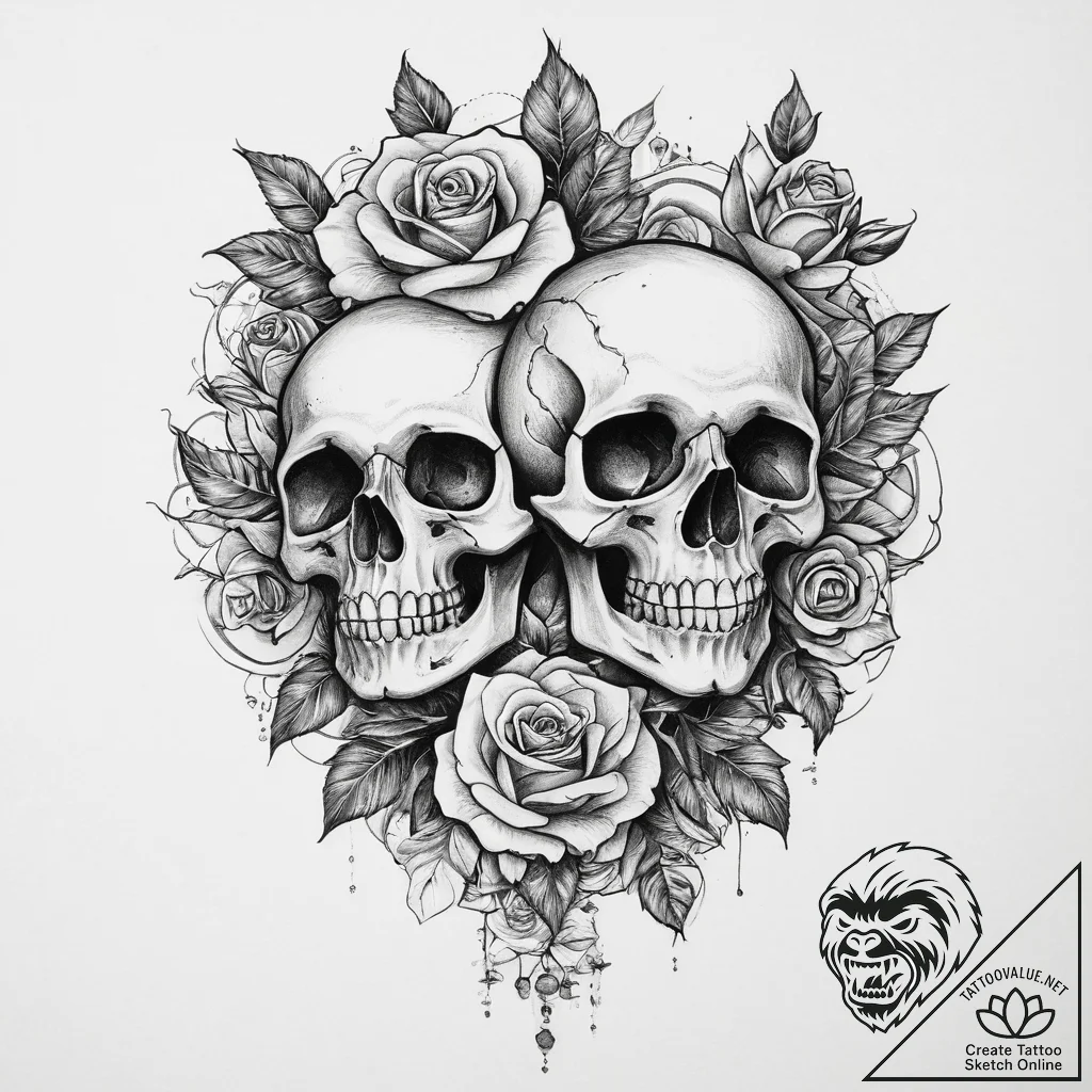 Tattoo sketch lie, ink illustration for tatto... - tattoo sketch (№1759935721_0, 08.10.2025 15:02) — tattoovalue.net