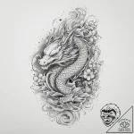 Tattoo sketch cosmic portrayal, tattoo line a… – tattoo sketch (№1759937233_0, 08.10.2025 15:27) — tattoovalue.net
