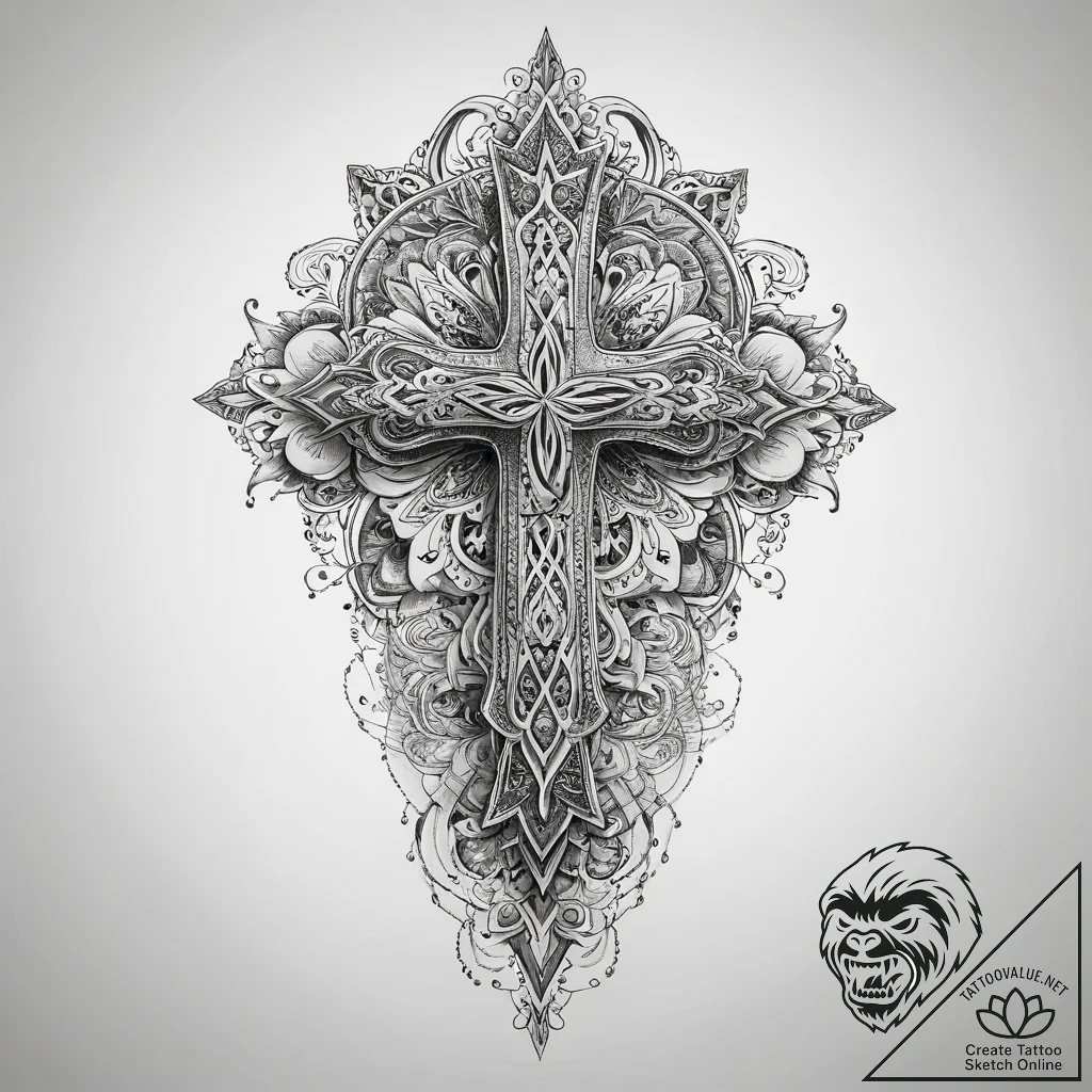 Tattoo sketch halibut, artistic tattoo sketch... - tattoo sketch (№1759939851_0, 08.10.2025 16:10) — tattoovalue.net